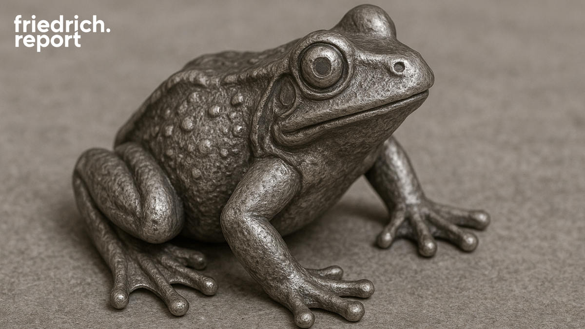 Der Zinnfrosch